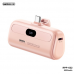 Back up baterija REMAX Capsule series RPP-632 2A Type C 5000mAh roze Back up baterija REMAX Capsule series RPP-632 2A Type C 5000mAh roze