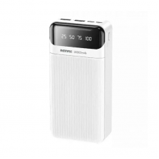 Back up baterija REMAX Lesu Series RPP-103 2A Cabled 30000mAh bela Back up baterija REMAX Lesu Series RPP-103 2A Cabled 30000mAh bela