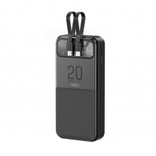 Back up baterija REMAX Stervui series RPP-620 PD 20W + QC 22.5W Fast Charging 20000mAh crna Back up baterija REMAX Stervui series RPP-620 PD 20W + QC 22.5W Fast Charging 20000mAh crna