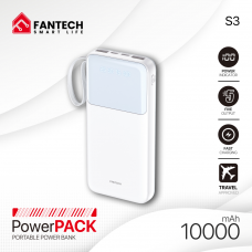 Power bank Prenosiva baterija Fantech S3 10000mAh, 10W beli