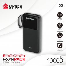 Power bank Prenosiva baterija Fantech S3 10000mAh, 10W crni