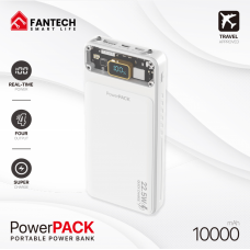 Power bank Prenosiva baterija Fantech T1 10000mAh QC, PD, 22.5W beli Power bank Prenosiva baterija Fantech T1 10000mAh QC, PD, 22.5W beli
