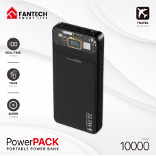 Power bank Prenosiva baterija Fantech T1 10000mAh QC, PD, 22.5W crni Power bank Prenosiva baterija Fantech T1 10000mAh QC, PD, 22.5W crni