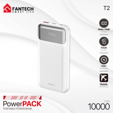Power bank Prenosiva baterija Fantech T2 10000mAh QC, PD, 22.5W beli Power bank Prenosiva baterija Fantech T2 10000mAh QC, PD, 22.5W beli