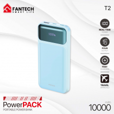Power bank Prenosiva baterija Fantech T2 10000mAh QC, PD, 22.5W plavi Power bank Prenosiva baterija Fantech T2 10000mAh QC, PD, 22.5W plavi
