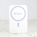Power bank prenosiva baterija Magsafe Oxpower PD W100 10000mAh bela