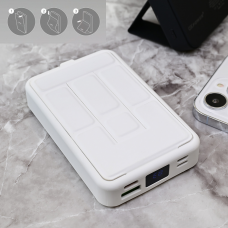 Power bank prenosiva baterija Magsafe Oxpower PD W101 10000mAh bela