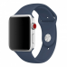 Apple Watch Silicone Strap blue/ gray M/ L 42/ 44/ 45mm