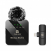 Bezicni mikrofon Lavalier za mobilni telefon PULUZ PU645B lightning Bezicni mikrofon Lavalier za mobilni telefon PULUZ PU645B lightning