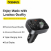 Bluetooth FM Transmiter Baseus S-09 Pro crni Bluetooth FM Transmiter Baseus S-09 Pro crni