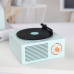 Bluetooth zvucnik Retro Vintage 3D plavi