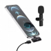 Bezicni mikrofon Lavalier za mobilni telefon K11 iPhone Lightning