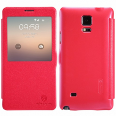 Maska na preklop Nillkin Fresh za Samsung Note 4/ N910F crvena Maska na preklop Nillkin Fresh za Samsung Note 4/ N910F crvena