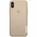 Maska Nillkin Nature za iPhone X/ XS zlatna. Maska Nillkin Nature za iPhone X/ XS zlatna.