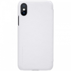 Maska na preklop Nillkin Qin za iPhone XS Max bela. Maska na preklop Nillkin Qin za iPhone XS Max bela.