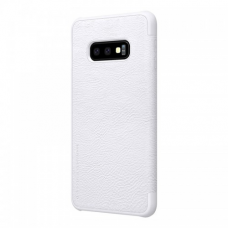 Maska na preklop Nillkin Qin za Samsung S10e/ G970 bela. Maska na preklop Nillkin Qin za Samsung S10e/ G970 bela.