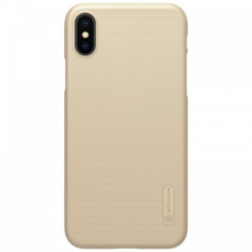 Maska Nillkin Super Frosted Shield za iPhone X/ iPhone XS zlatna. Maska Nillkin Super Frosted Shield za iPhone X/ iPhone XS zlatna.