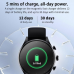Pametni sat Xiaomi Black Shark S1 classic crni