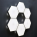 Panelne LED lampe Quantum BL-01 (6 kom sa daljinskim+ touch) bele