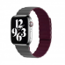 Silikonska narukvica za Apple Watch sa magnetom sivo bordo 42/ 44/ 45/ 49 mm Silikonska narukvica za Apple Watch sa magnetom sivo bordo 42/ 44/ 45/ 49 mm