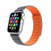 Silikonska narukvica za Apple Watch sa magnetom sivo narandzasta 38/ 40/ 41mm