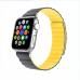 Silikonska narukvica za Apple Watch sa magnetom sivo zuta 38/ 40/ 41mm Silikonska narukvica za Apple Watch sa magnetom sivo zuta 38/ 40/ 41mm