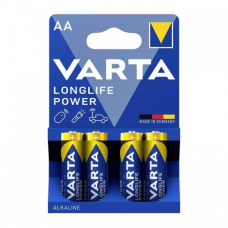 Varta Longlife Power LR6 1.5V alkalna baterija pakovanje 4 kom Varta Longlife Power LR6 1.5V alkalna baterija pakovanje 4 kom