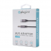 Adapter Pluginn 3.5mm na Type C 1m crni Adapter Pluginn 3.5mm na Type C 1m crni
