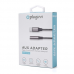 Adapter Pluginn AUX Z na Type C 0.25m crni Adapter Pluginn AUX Z na Type C 0.25m crni