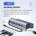Adapter Type C JWD-TC58 na LAN, PD, HDMI, 3x USB 3.0 6 u 1 sivi Adapter Type C JWD-TC58 na LAN, PD, HDMI, 3x USB 3.0 6 u 1 sivi