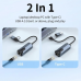 Adapter Type C - USB 3.0 JWD na 5Gbps Gigabitni LAN sivo crni Adapter Type C - USB 3.0 JWD na 5Gbps Gigabitni LAN sivo crni