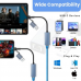 Adapter Type C - USB 3.0 JWD na Gigabitni LAN sivi Adapter Type C - USB 3.0 JWD na Gigabitni LAN sivi