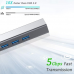 Adapter Type C - USB 3.0 JWD na LAN, 3x USB 3.0 4 u 1 sivi Adapter Type C - USB 3.0 JWD na LAN, 3x USB 3.0 4 u 1 sivi