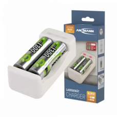 ANSMANN Punjac baterija BASIC II + 2xAA 1300mAh 1001-0119-01 ANSMANN Punjac baterija BASIC II + 2xAA 1300mAh 1001-0119-01
