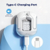 Bluetooth slusalice Airpods T-phox Ultrapods Max plave HQ Bluetooth slusalice Airpods T-phox Ultrapods Max plave HQ