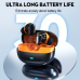 Bluetooth slusalice Airpods T-phox Y600 crno narandzaste HQ Bluetooth slusalice Airpods T-phox Y600 crno narandzaste HQ