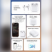 Bluetooth slusalice Coteci MS-020 bele
