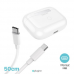 Bluetooth slusalice Pluginn Airbuds Plus bele