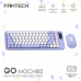 Combo mis tastatura wireless Fantech WK-898 GO mochi85 ljubicasta Combo mis tastatura wireless Fantech WK-898 GO mochi85 ljubicasta
