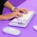 Combo mis tastatura wireless Fantech WK-898 GO mochi85 ljubicasta Combo mis tastatura wireless Fantech WK-898 GO mochi85 ljubicasta