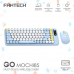 Combo mis tastatura wireless Fantech WK-898 GO mochi85 plava Combo mis tastatura wireless Fantech WK-898 GO mochi85 plava