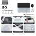Combo mis tastatura wireless Fantech WK-901 GO plavi Combo mis tastatura wireless Fantech WK-901 GO plavi