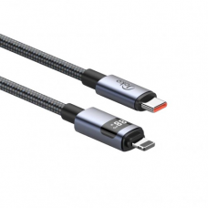 Data kabl KONFULON DL95, LCD Display, 27W, Type C na Lightning 1m Data kabl KONFULON DL95, LCD Display, 27W, Type C na Lightning 1m