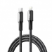 Data kabl REMAX Velocity CB25 Fast charging 30W Type C na iPhone lightning 1.2M crni Data kabl REMAX Velocity CB25 Fast charging 30W Type C na iPhone lightning 1.2M crni