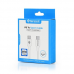 Data kabl Teracell Plus 100W PD Type C na Type C beli 1m Data kabl Teracell Plus 100W PD Type C na Type C beli 1m
