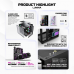 Kuciste Gaming Fantech CG85 Lumina crno Kuciste Gaming Fantech CG85 Lumina crno