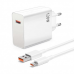 Kucni punjac Fast charger 120W za Xiaomi sa USB na Type c kablom beli