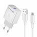 Kucni punjac KONFULON C69C+DL47 QC 18W, sa micro USB kablom beli 1m Kucni punjac KONFULON C69C+DL47 QC 18W, sa micro USB kablom beli 1m