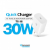 Kucni punjac Teracell Evolution TC-18 PD Fast charging 30W beli CE Kucni punjac Teracell Evolution TC-18 PD Fast charging 30W beli CE