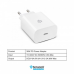 Kucni punjac Teracell Evolution TC-18 PD Fast charging 30W sa PD type C kablom beli CE Kucni punjac Teracell Evolution TC-18 PD Fast charging 30W sa PD type C kablom beli CE